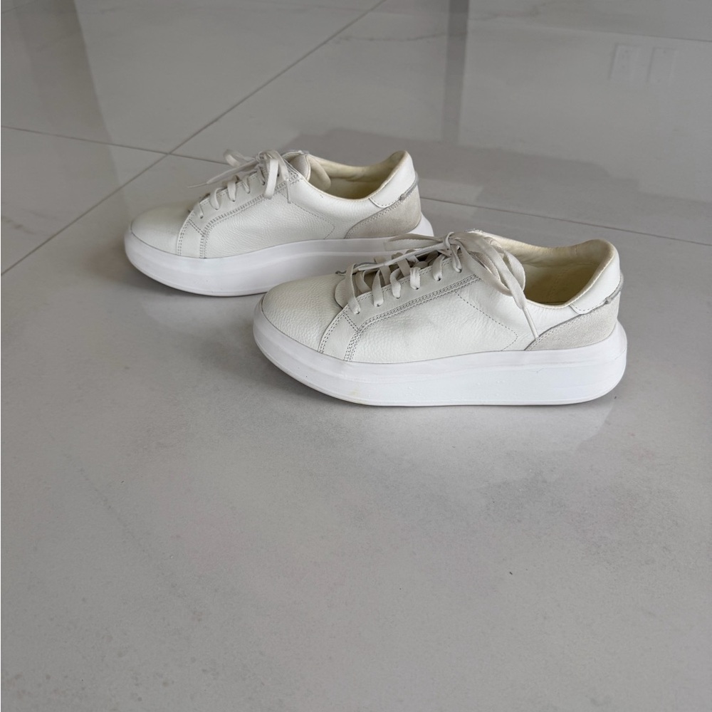 UGG…White Leather Sneakers
